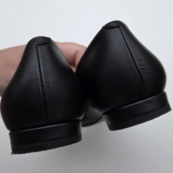 Angel Alarcon Anthropologie Macy Flat In Black Size 41 10 10.5 - Picture 10 of 13